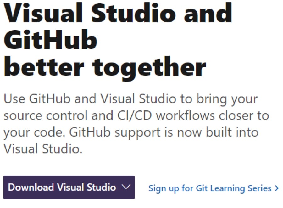 visual-studio-github